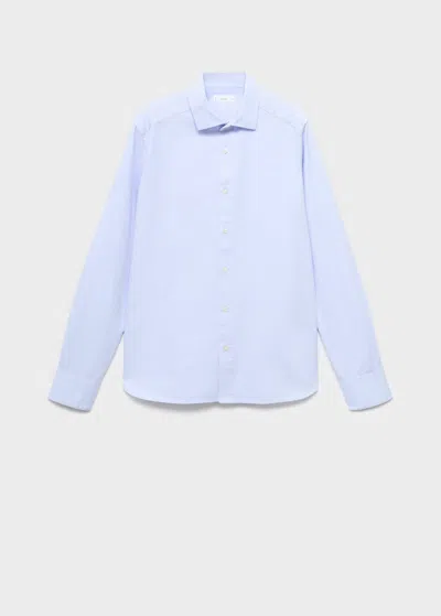 Mango Teen Shirt In Blue