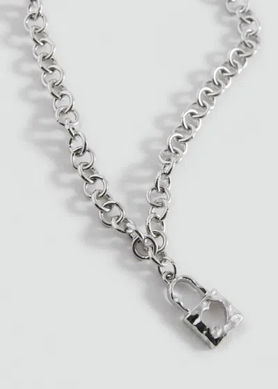 Mango Teen Necklace Silver