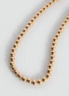 Mango Teen Collier Boules Or - Fille - Taille Unique -