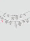 Mango Teen Collier Pendentifs Perles Argent - Fille - Taille Unique -