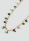 Mango Teen Collier Perles Pierre Or - Fille - Taille Unique -