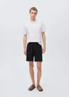 Mango Teen Cotton Pyjama Shorts Pack Off White In Off White