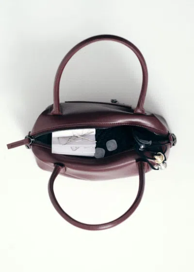 Mango Teen Sac Anse Double Bordeaux - Fille - Taille Unique -  In Burgundy