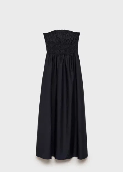 Mango Teen Dress Black