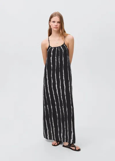 Mango Teen Dress Black