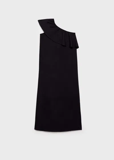 Mango Teen Dress Black