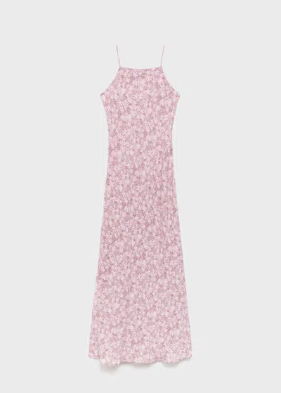 Mango Teen Dress Pink