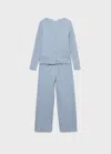 Mango Teen Long Pyjama Pack Sky Blue