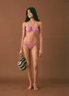Mango Teen Floral Print Bikini Pastel Pink In Pastel Pink