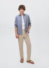 Mango Teen Regular-fit Jeans Beige