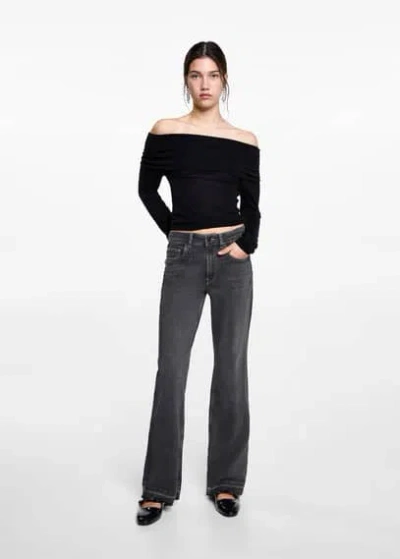 Mango Teen Jeans Black Denim