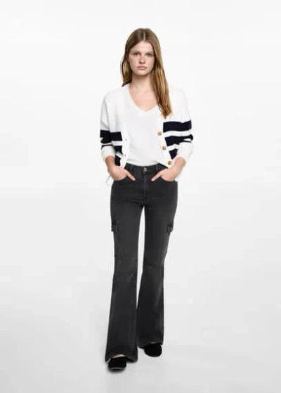 Mango Teen Jeans Black Denim
