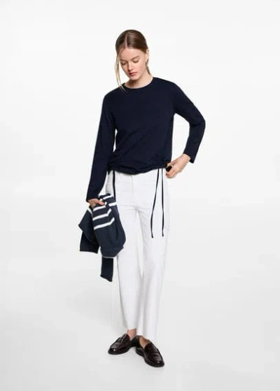 Mango Teen Jeans White