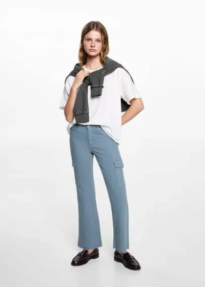 Mango Teen Jeans Blue