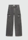 Mango Teen Jeans Denim Grey In Denim Grey