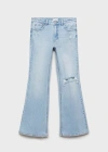 Mango Teen Jeans Light Blue In Light Blue