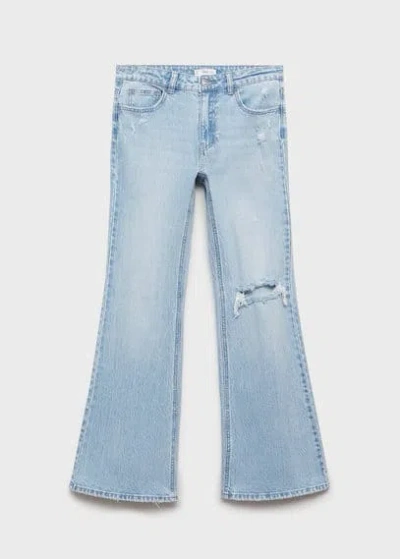 Mango Teen Jeans Light Blue