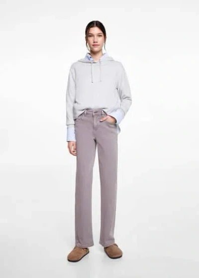 Mango Teen Jeans Lilac