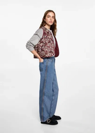 Mango Teen - Jeans Bleu Moyen - Xxs - Fille