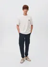 Mango Teen Cargo Joggers With Drawstring Navy