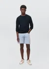 Mango Teen Knitted Cotton Sweater Navy
