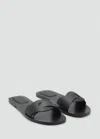 Mango Teen Leather Sandals With Straps