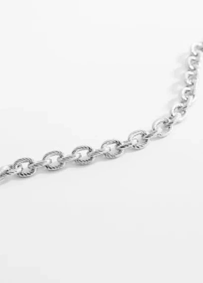 Mango Teen Necklace Silver