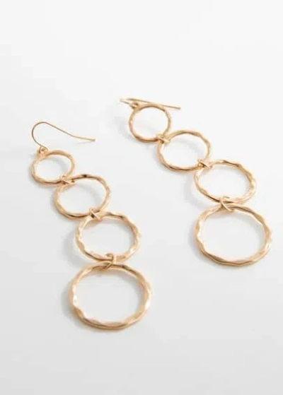 Mango Teen Earrings Gold