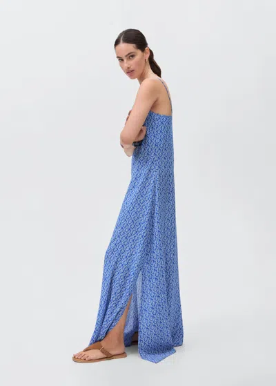 Mango Teen Long Floral-print Dress