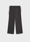 Mango Teen Trousers Charcoal