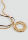Mango Teen 2 Pack Of Necklaces Brown