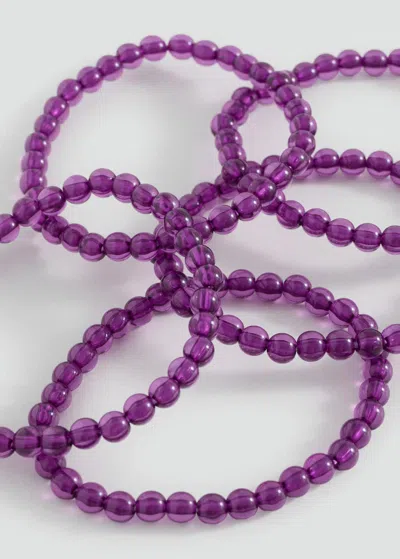 Mango Teen Pack Of 5 Bracelets Purple