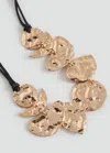 Mango Teen Moon Phase Necklace Gold
