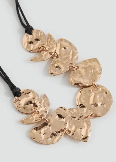 Mango Teen Moon Phase Necklace Gold