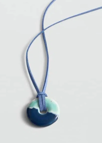 Mango Teen Necklace Blue