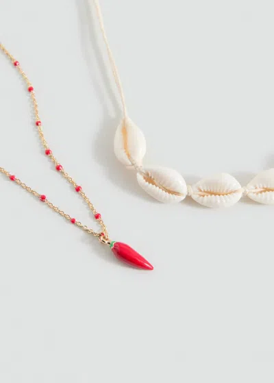 Mango Teen Necklace Sand