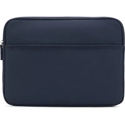 Mango Teen Nylon Laptop Case In Blue