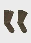 Mango Teen 2 Pack Printed Socks Khaki In Multi