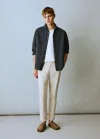 Mango Teen Cotton Chinos Ice Grey