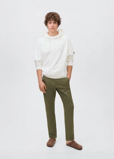 Mango Teen Stretchy Chinos Khaki
