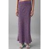 Mango Teen Print Maxi Skirt In Purple