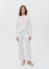 Mango Teen Printed Straight Jeans Off White In Off White