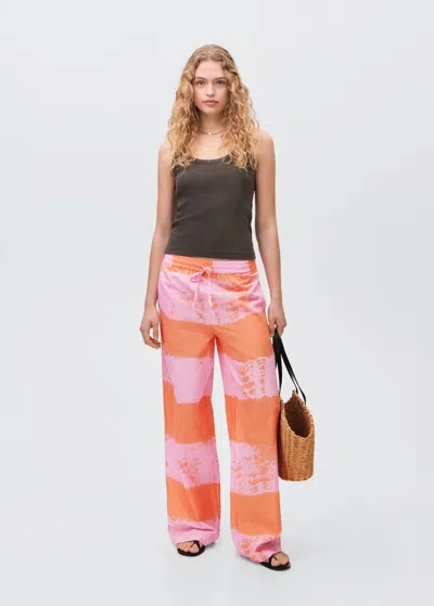 Mango Teen Trousers Pink