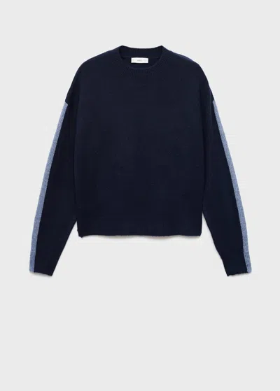 Mango Teen Pull Bleu Marine - Fille - M -  In Blue
