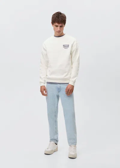 Mango Teen Regular-fit Jeans Light Blue
