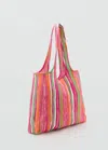 Mango Teen Bag Pink In Pink