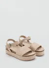 Mango Teen Sandals Sand In Sand
