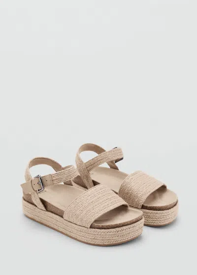 Mango Teen Sandals Sand