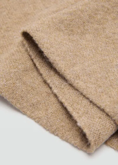Mango Teen Scarf Beige In Sand