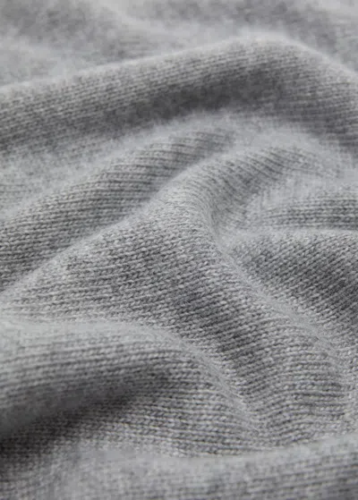 Mango Teen Écharpe Gris Chiné Moyen - Fille - Taille Unique -